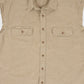 Vintage Heavyweight Sleeveless Flannel Button-Down Shirt
