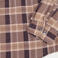 Vintage Lightweight Flannel Button-Down Shirt Image 3