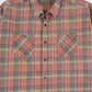 Vintage Plaid Button-Down Shirt Image 1