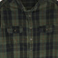 Vintage Green Plaid Button-Down Shirt Image 1