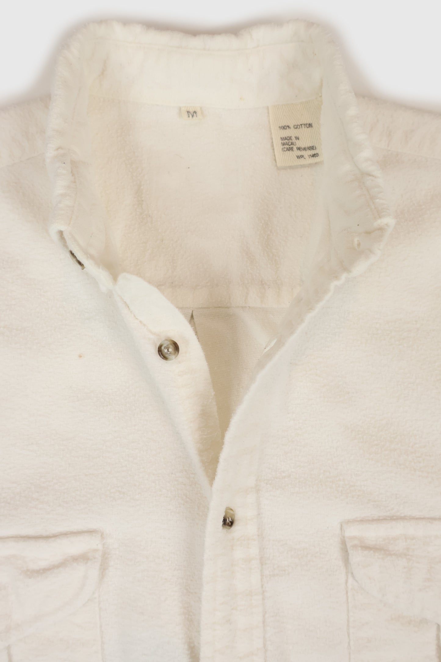 Vintage Flannel Button-Down Shirt