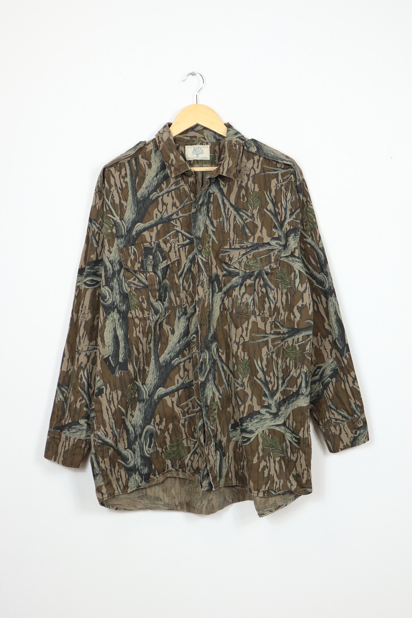 Real Tree Camo Button-Down Shirt