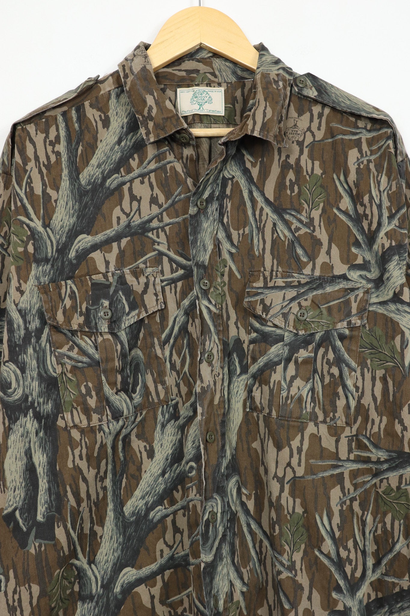 Real Tree Camo Button-Down Shirt