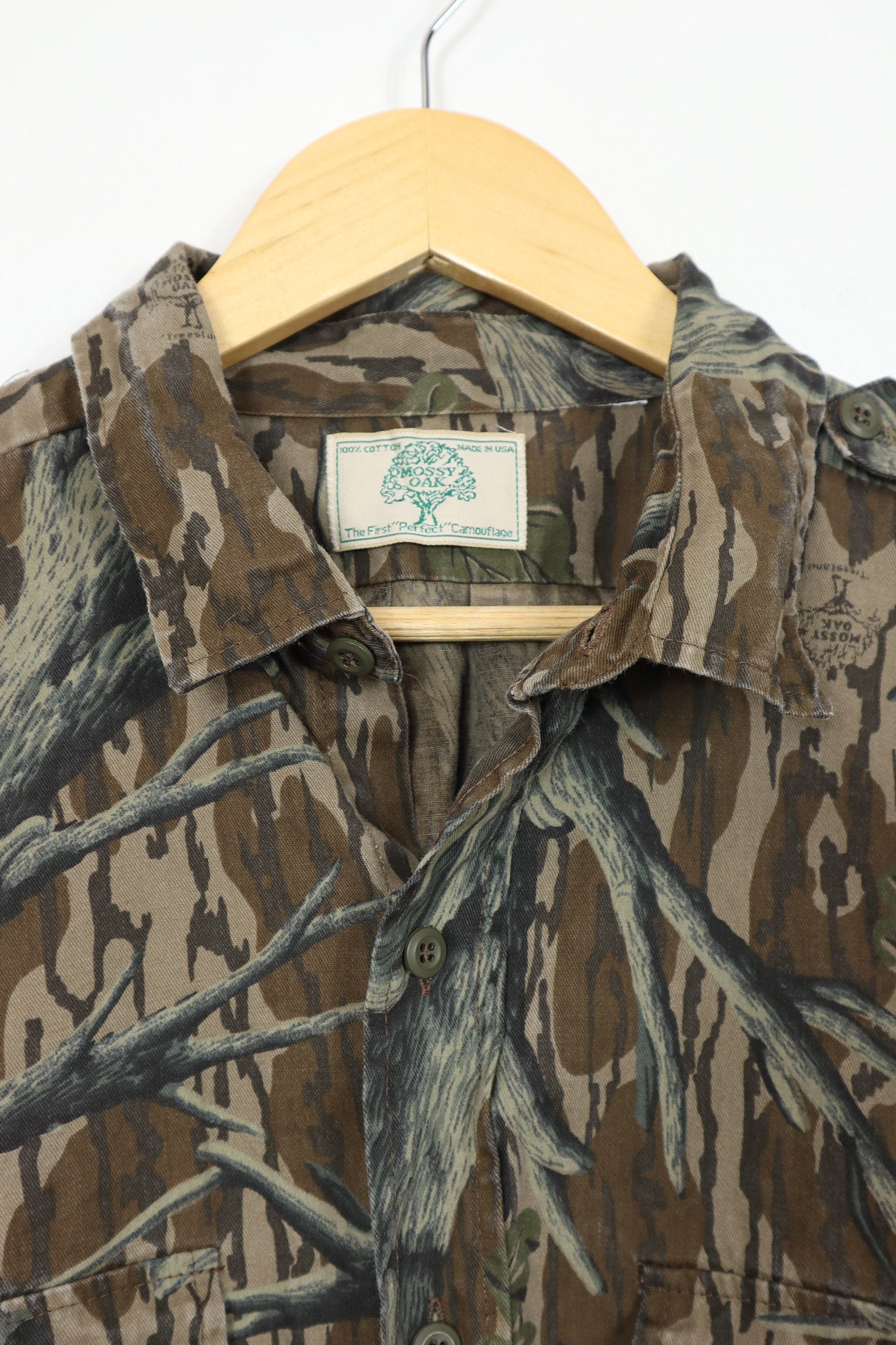 Real Tree Camo Button-Down Shirt