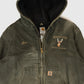 Vintage Carhartt South Park Hunting Club Hooded Jacket Image 1