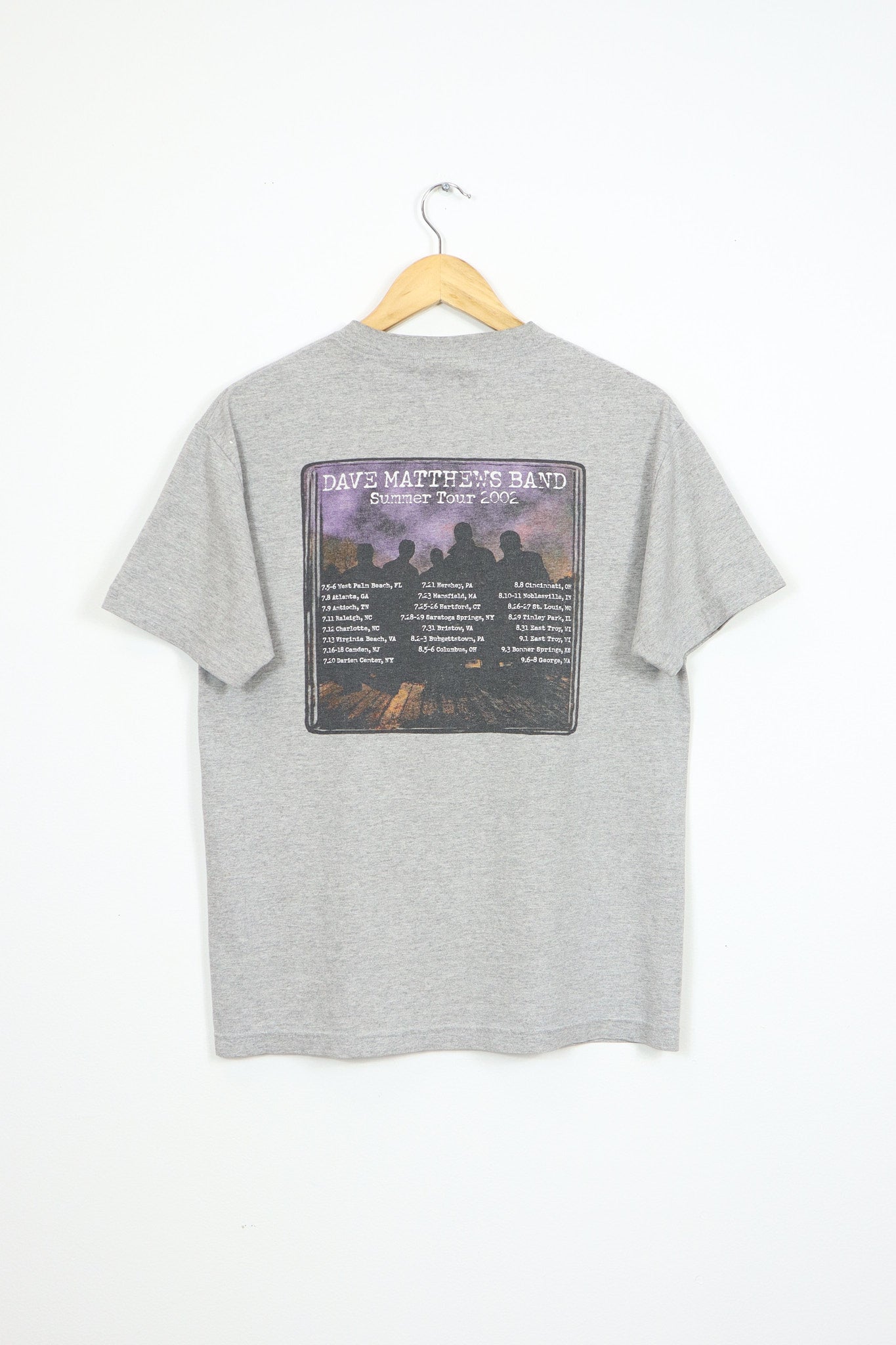 Vintage Dave Matthews Band 2002 Summer Tour Tee