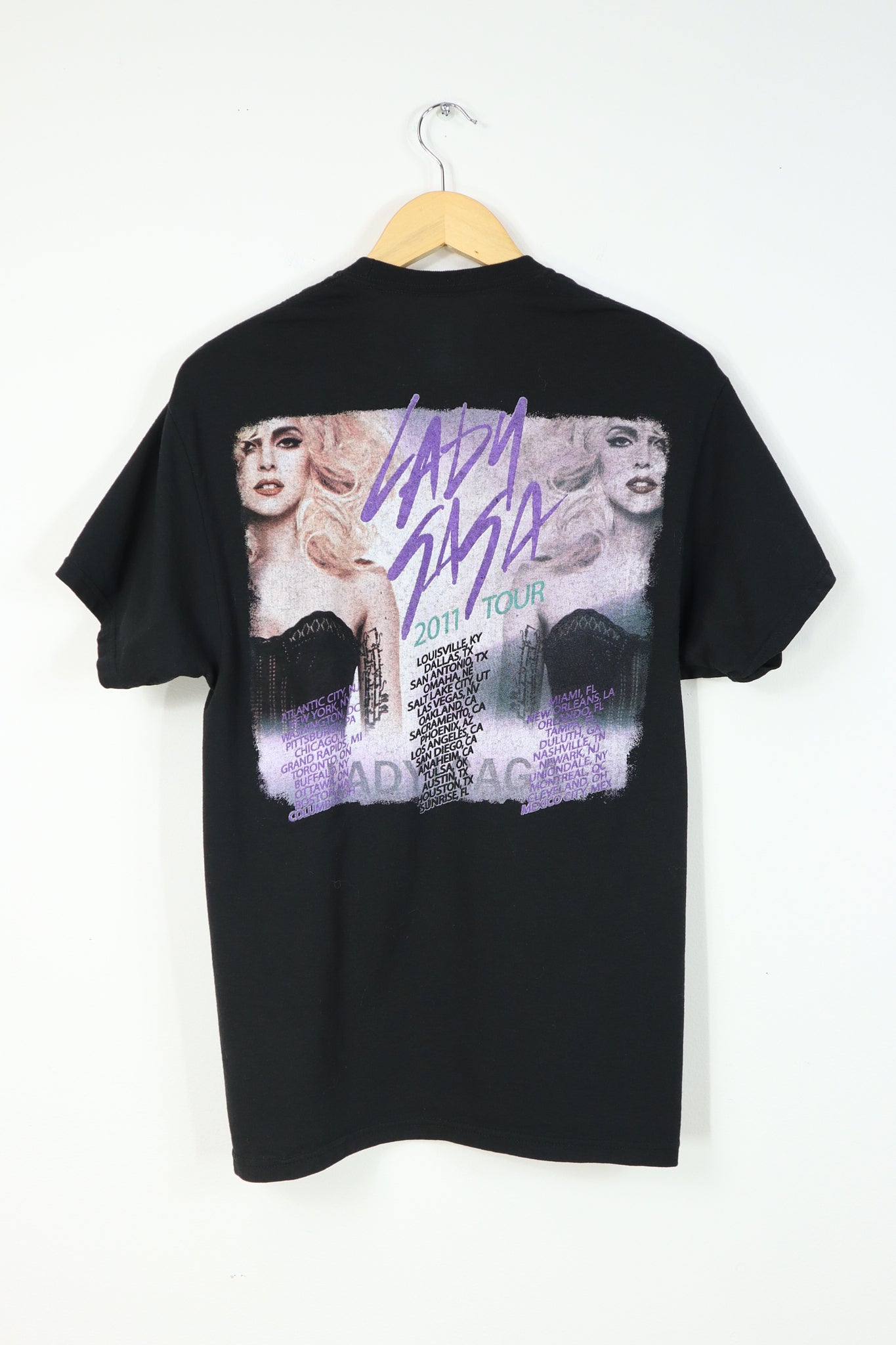 Lady Gaga 2011 Born This Way Tour Tee