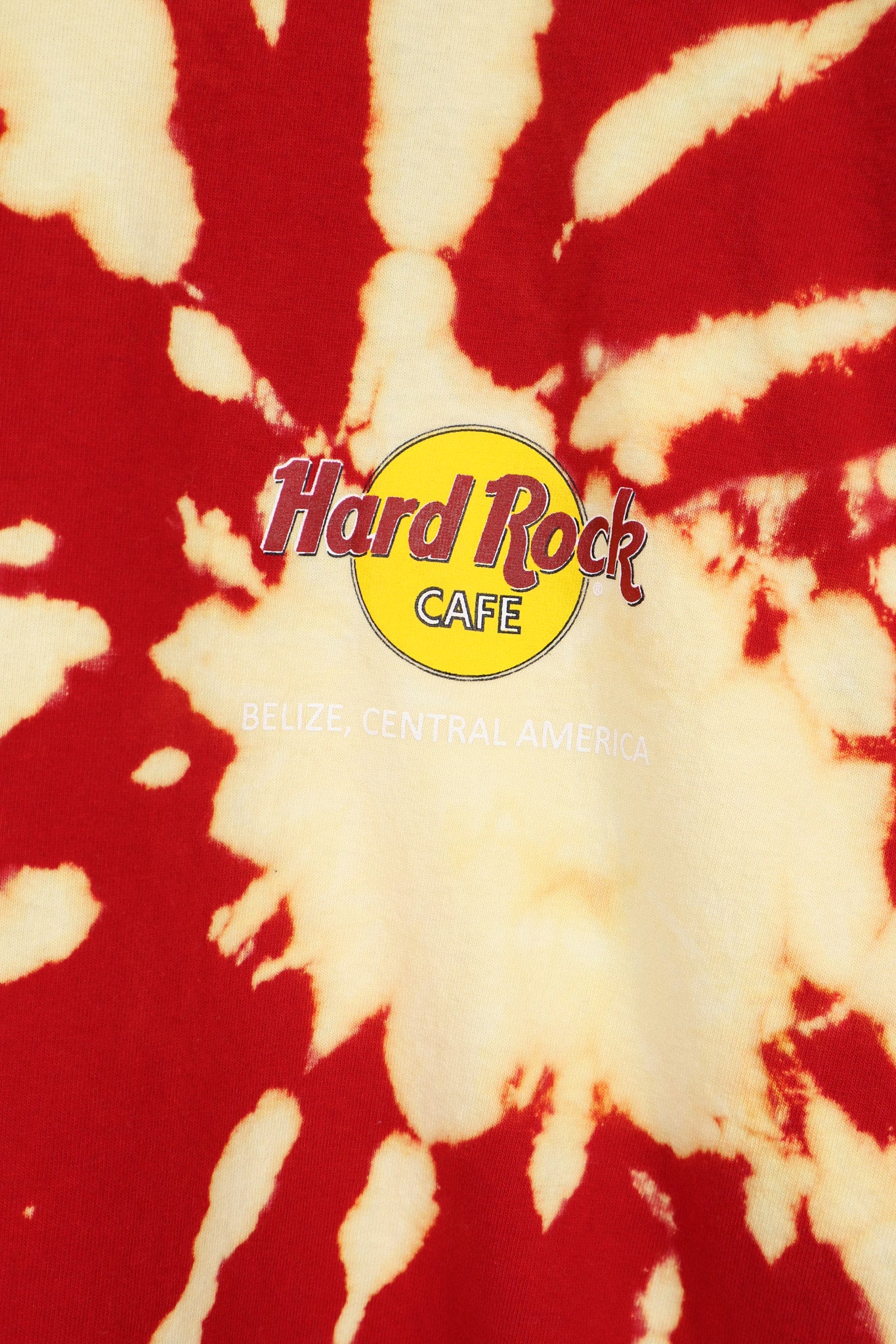 Vintage Hard Rock Belize Bleached Tee