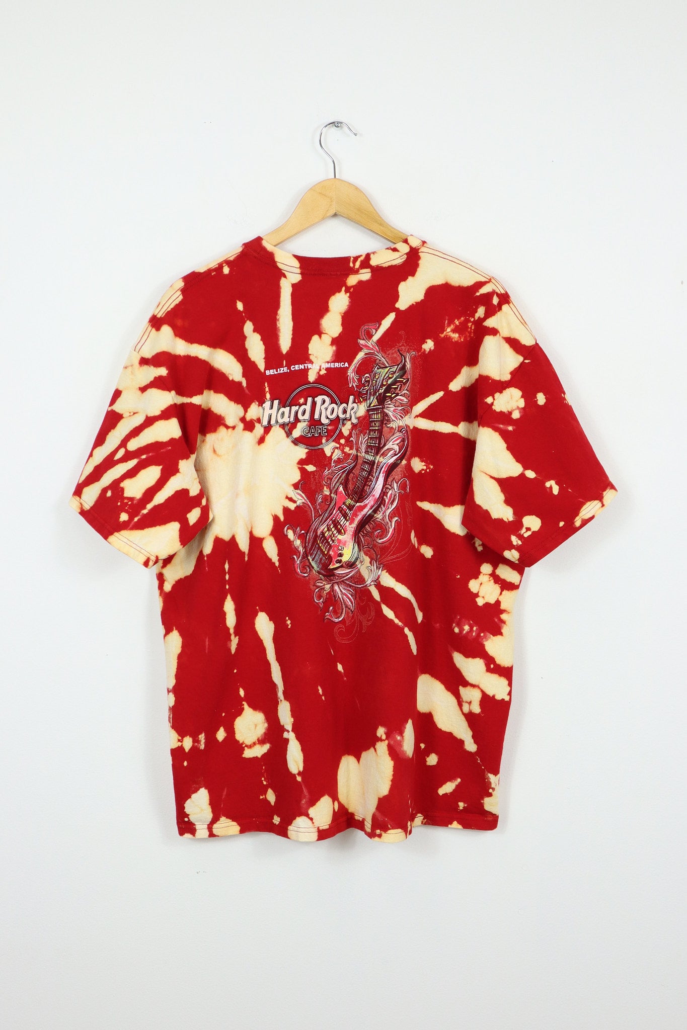 Vintage Hard Rock Belize Bleached Tee