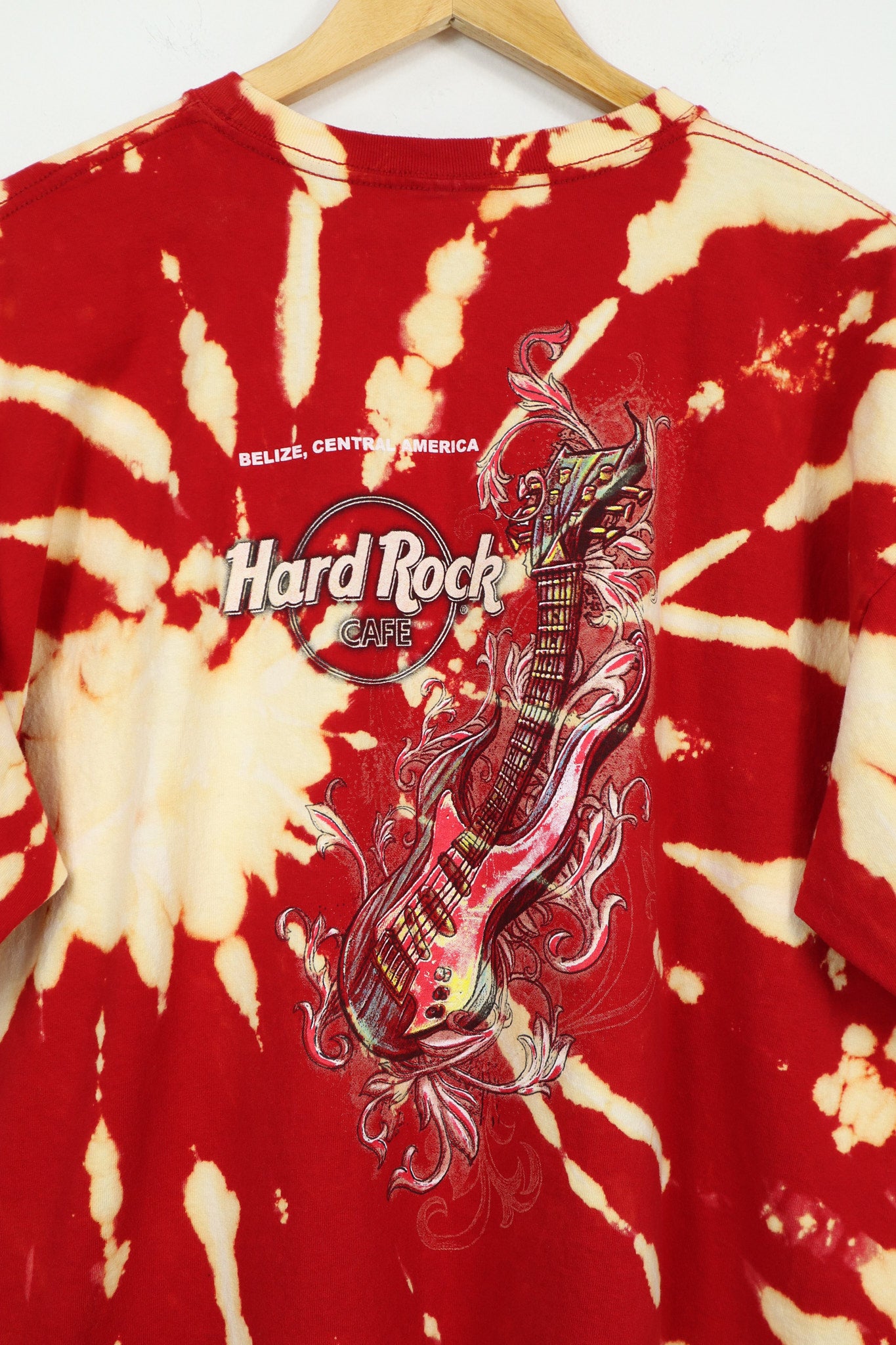 Vintage Hard Rock Belize Bleached Tee