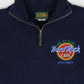Vintage Hard Rock Café Montreal Quarter Zip Crewneck Image 1