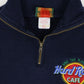 Vintage Hard Rock Café Montreal Quarter Zip Crewneck Image 2