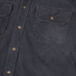 Vintage Land's End Flannel Button-Down Shirt Image 3