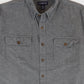Vintage Land's End Flannel Button-Down Shirt Image 1