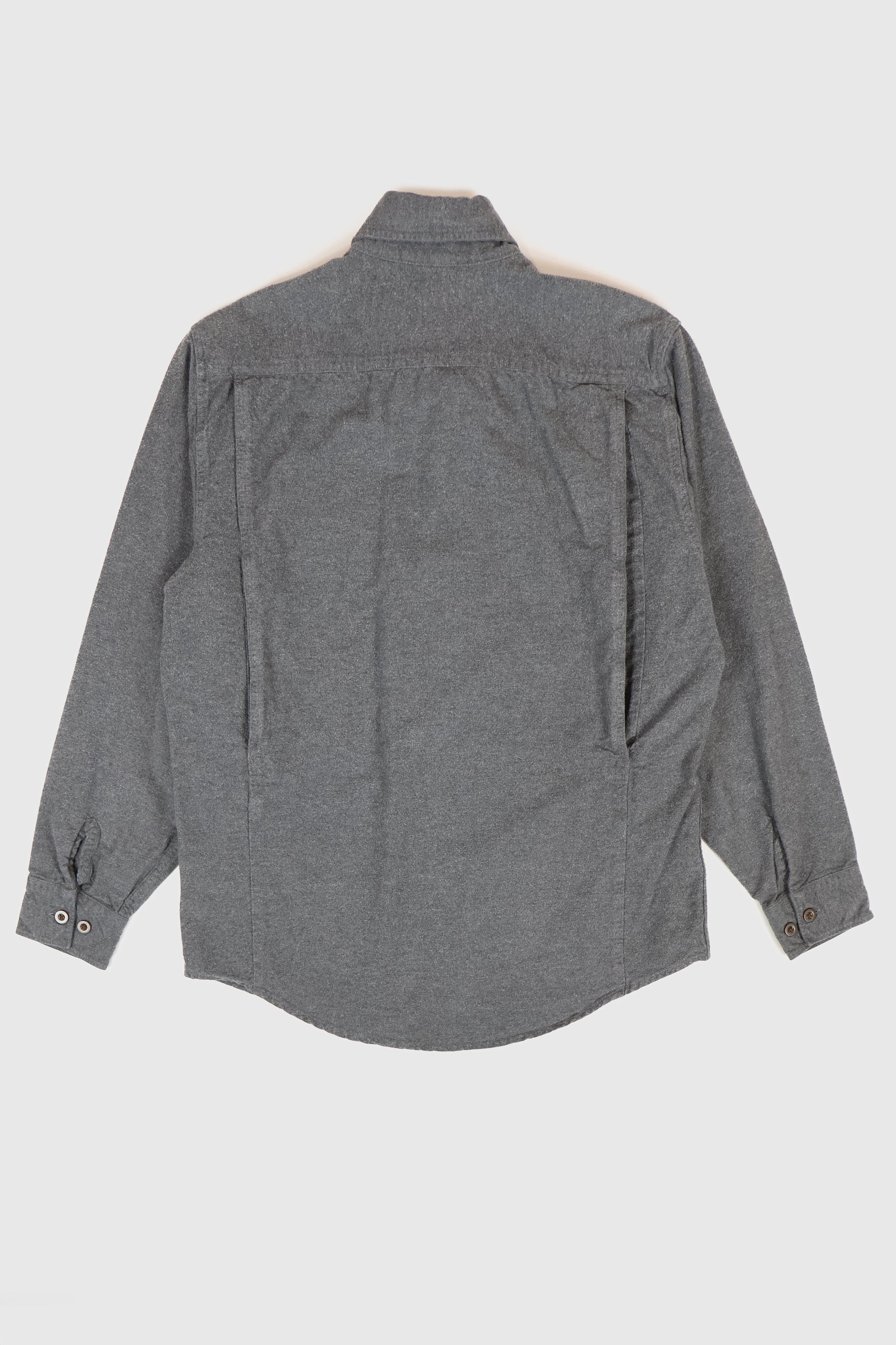 Vintage Land's End Flannel Button-Down Shirt Image 3