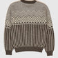 Vintage Striped Pattern Sweater Image 1