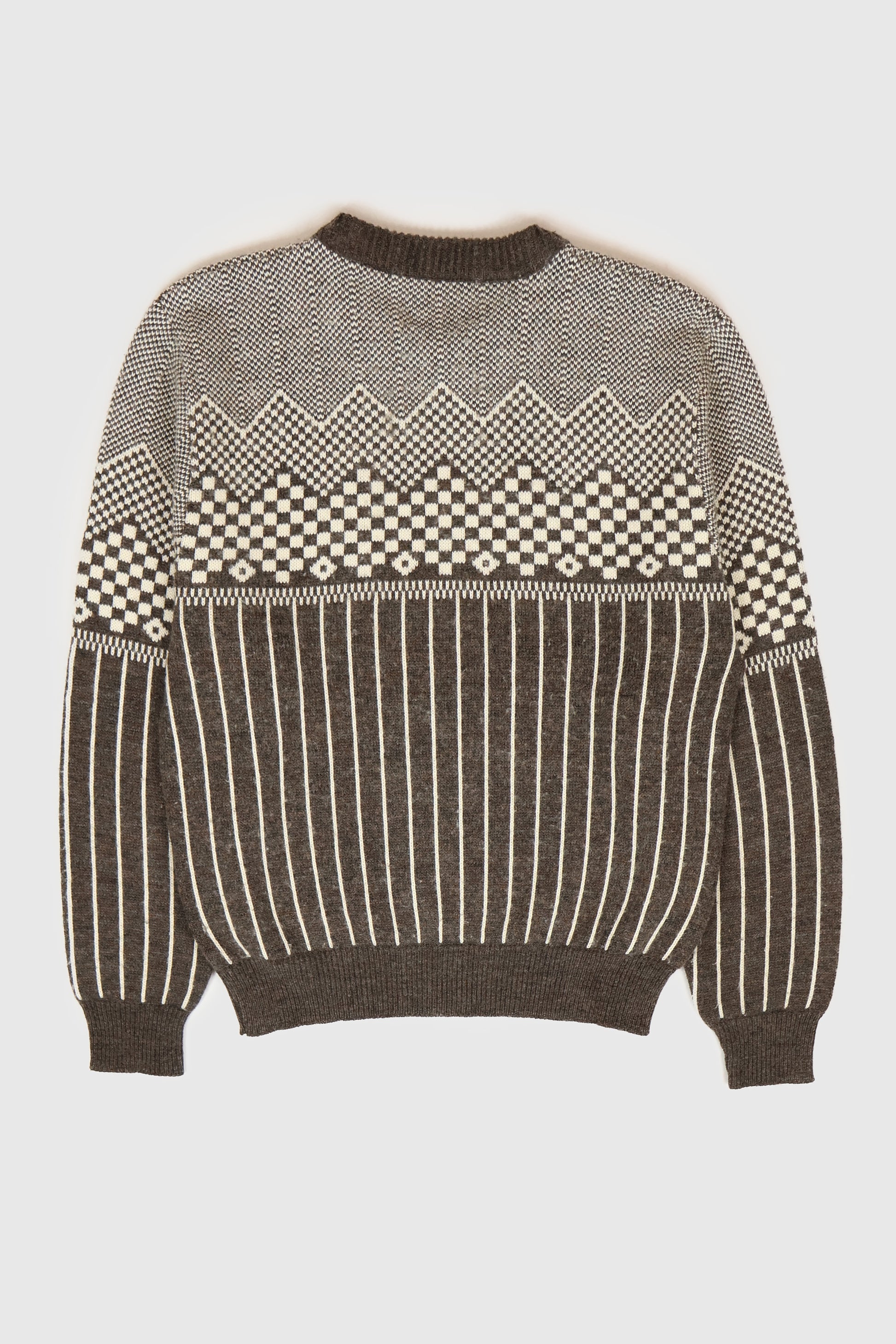 Vintage Striped Pattern Sweater Image 1