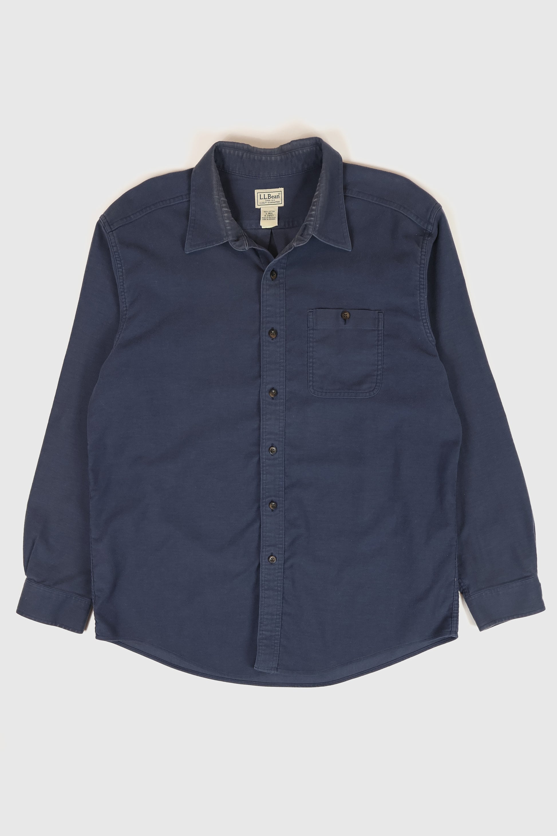 Vintage L.L. Bean Flannel Button-Down Shirt Image 0