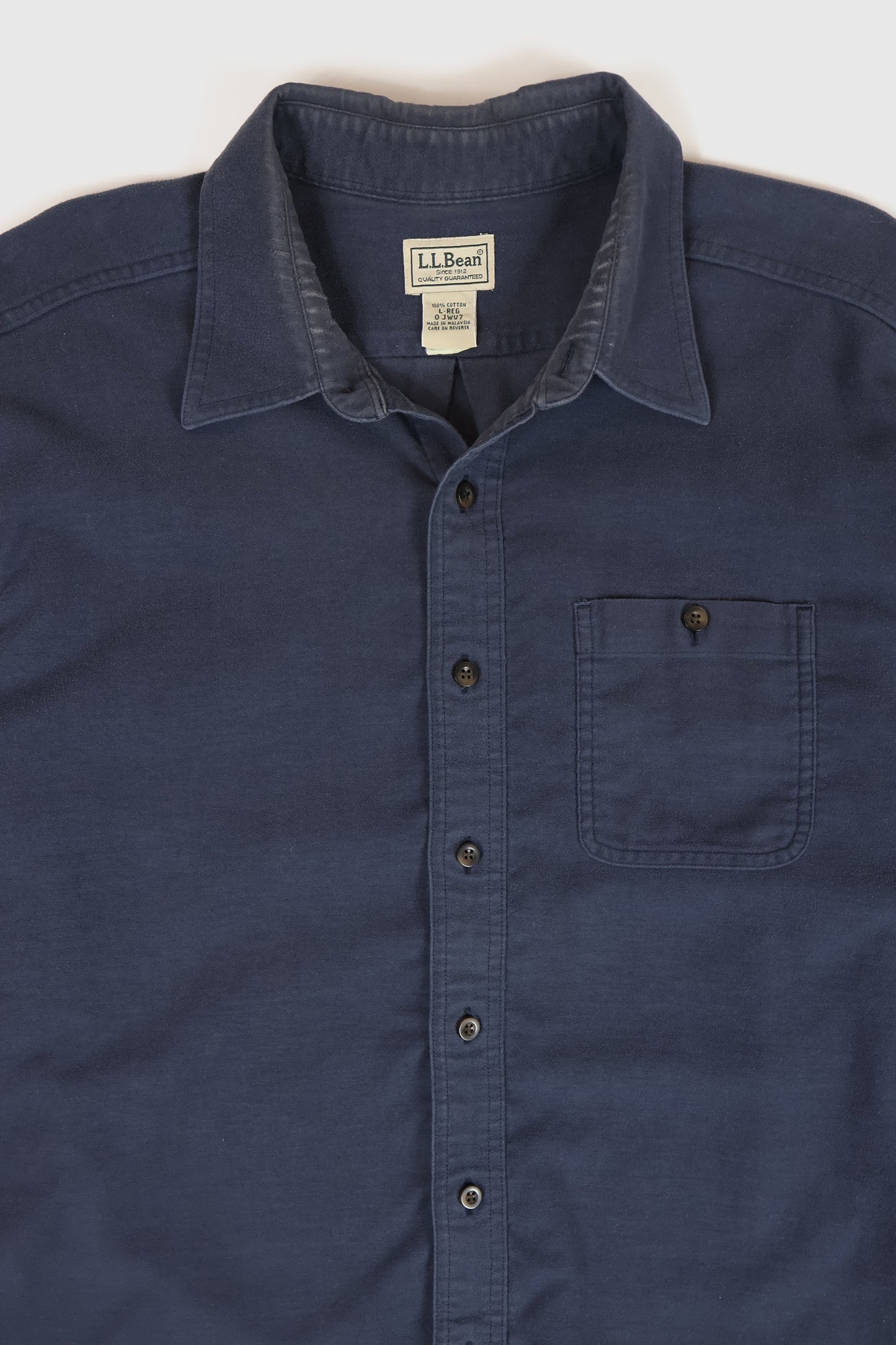 Vintage L.L. Bean Flannel Button-Down Shirt Image 1