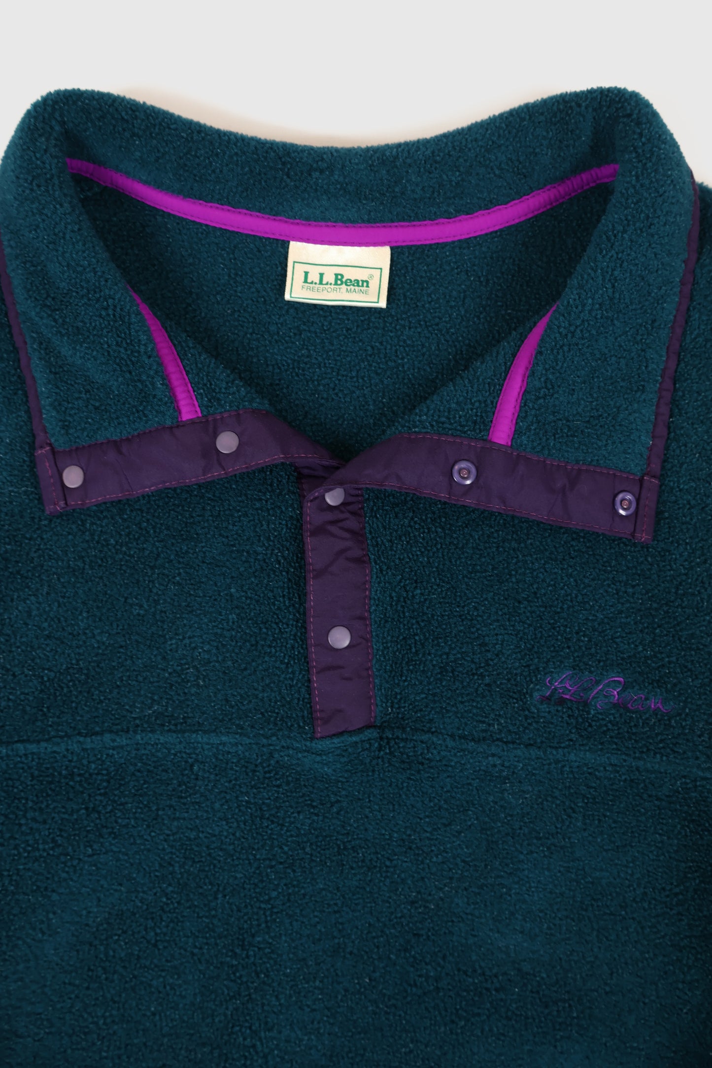 Vintage L.L. Bean Fleece Pullover Image 2