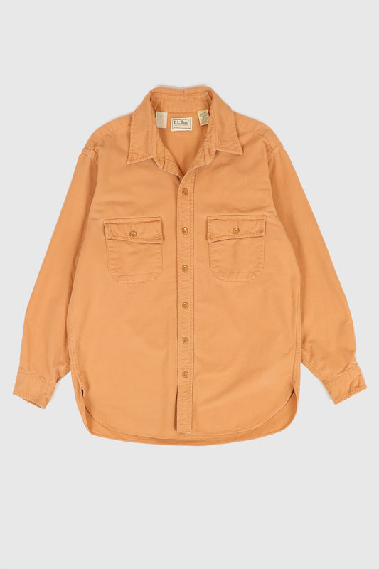 Vintage L.L. Bean Flannel Button-Down Shirt Image 0