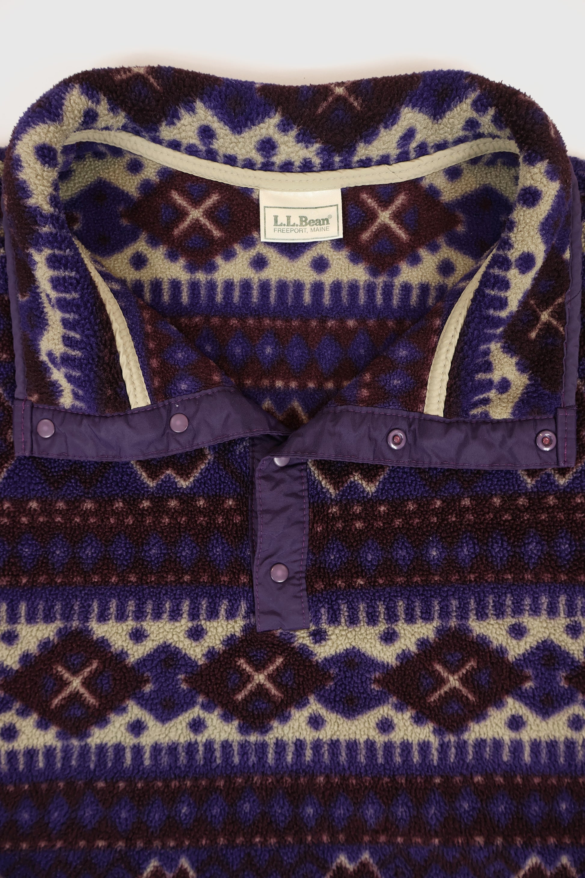 Vintage L.L. Bean Fleece Jacket Image 2