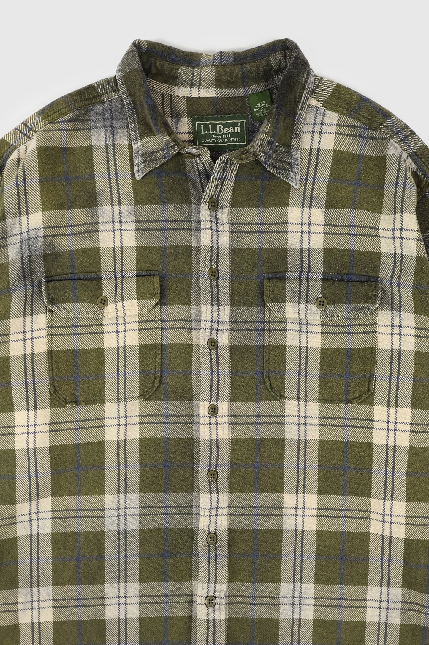 Vintage L.L. Bean Heavyweight Plaid Button-Down Shirt