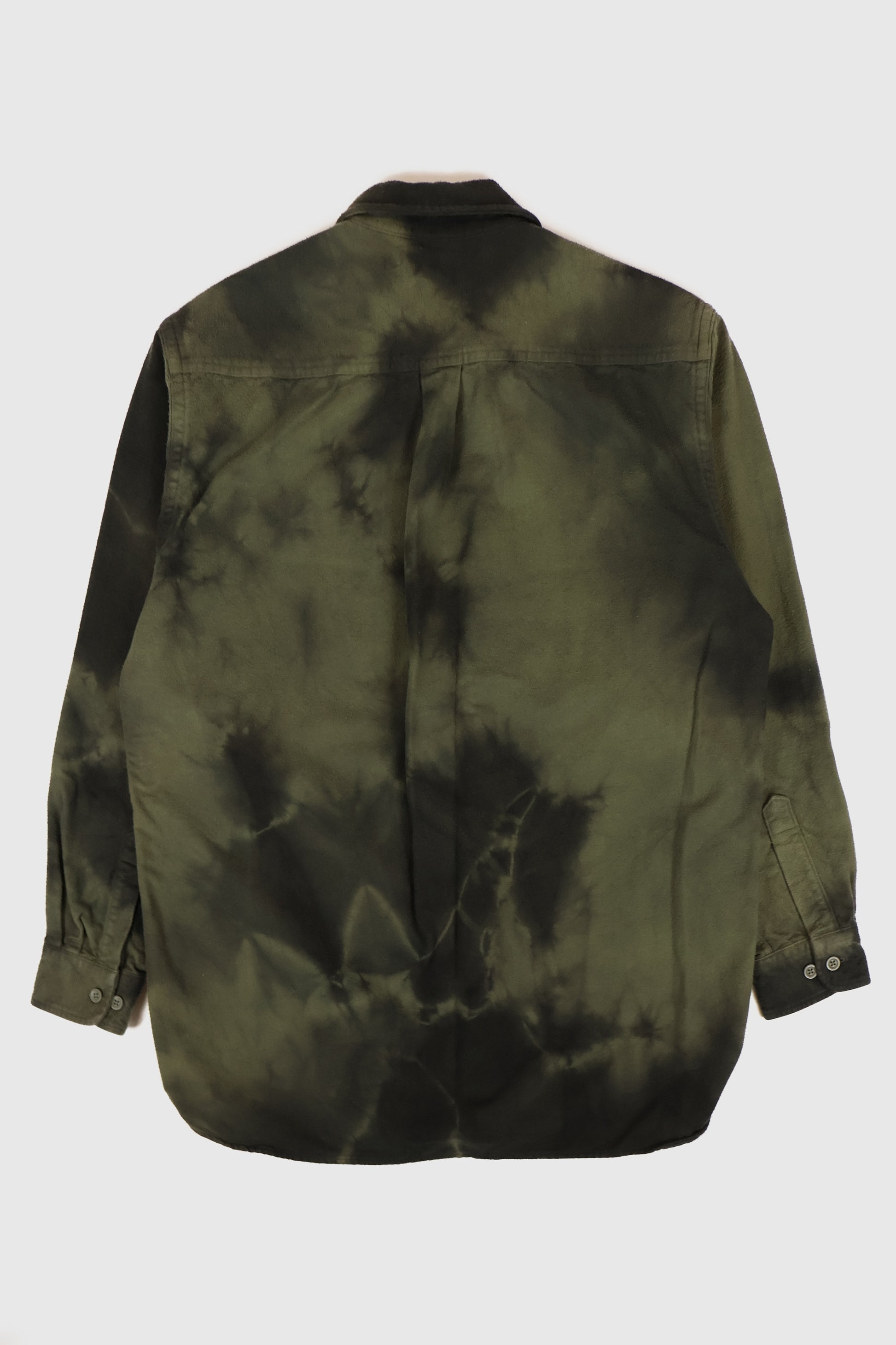 Vintage L.L. Bean Dyed Button-Down Flannel Shirt Image 1