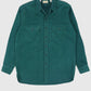 Vintage L.L. Bean Green Flannel Button-Down Shirt