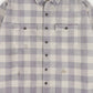 Vintage L.L. Bean Distressed Plaid Flannel Button Down Shirt Image 1