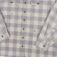 Vintage L.L. Bean Distressed Plaid Flannel Button Down Shirt Image 3