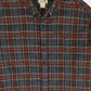 Vintage L.L. Bean Plaid Flannel Button-Down Shirt Image 1