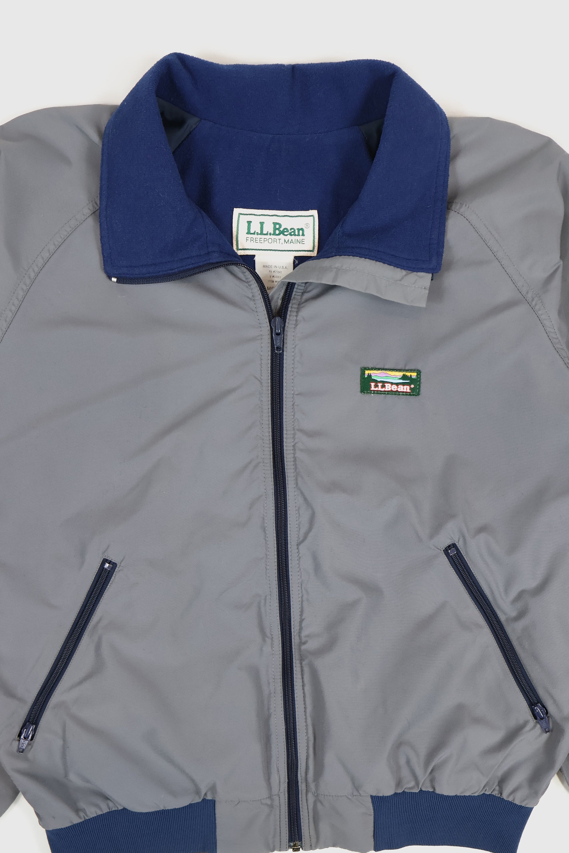 Vintage L.L. Bean Full Zip Jacket Image 1