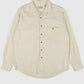 Vintage L.L. Bean White Flannel Button-Down Shirt