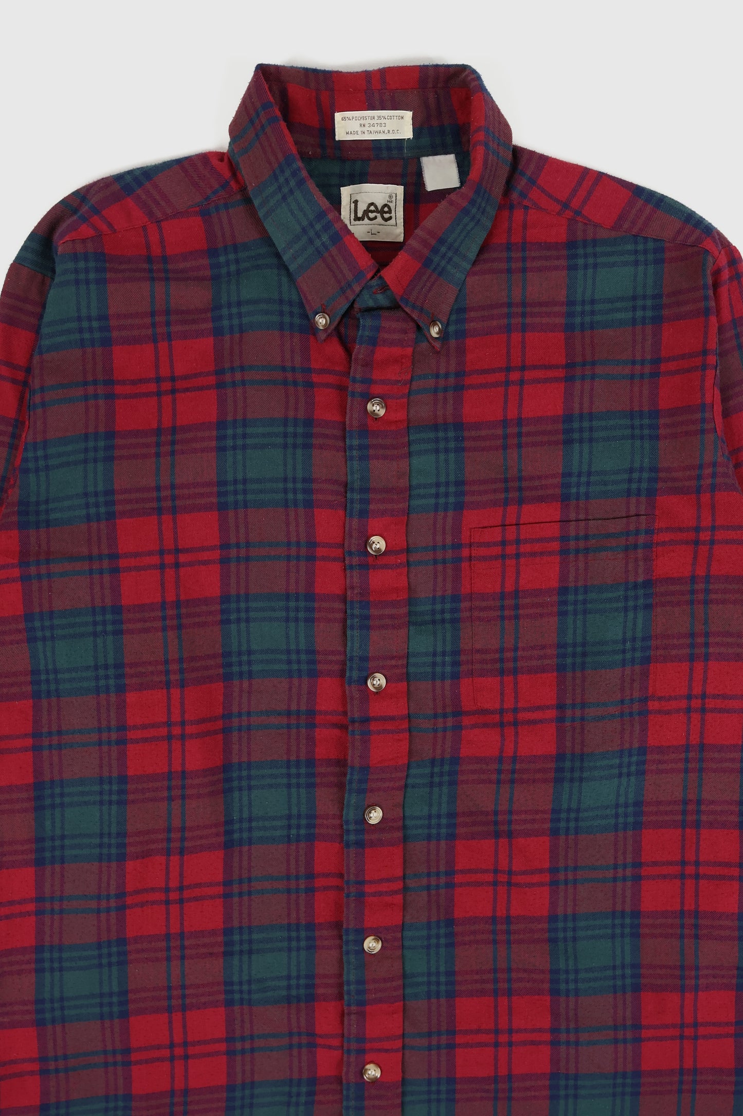 Vintage Lee Lightweight Button-Down Shirt Image 1