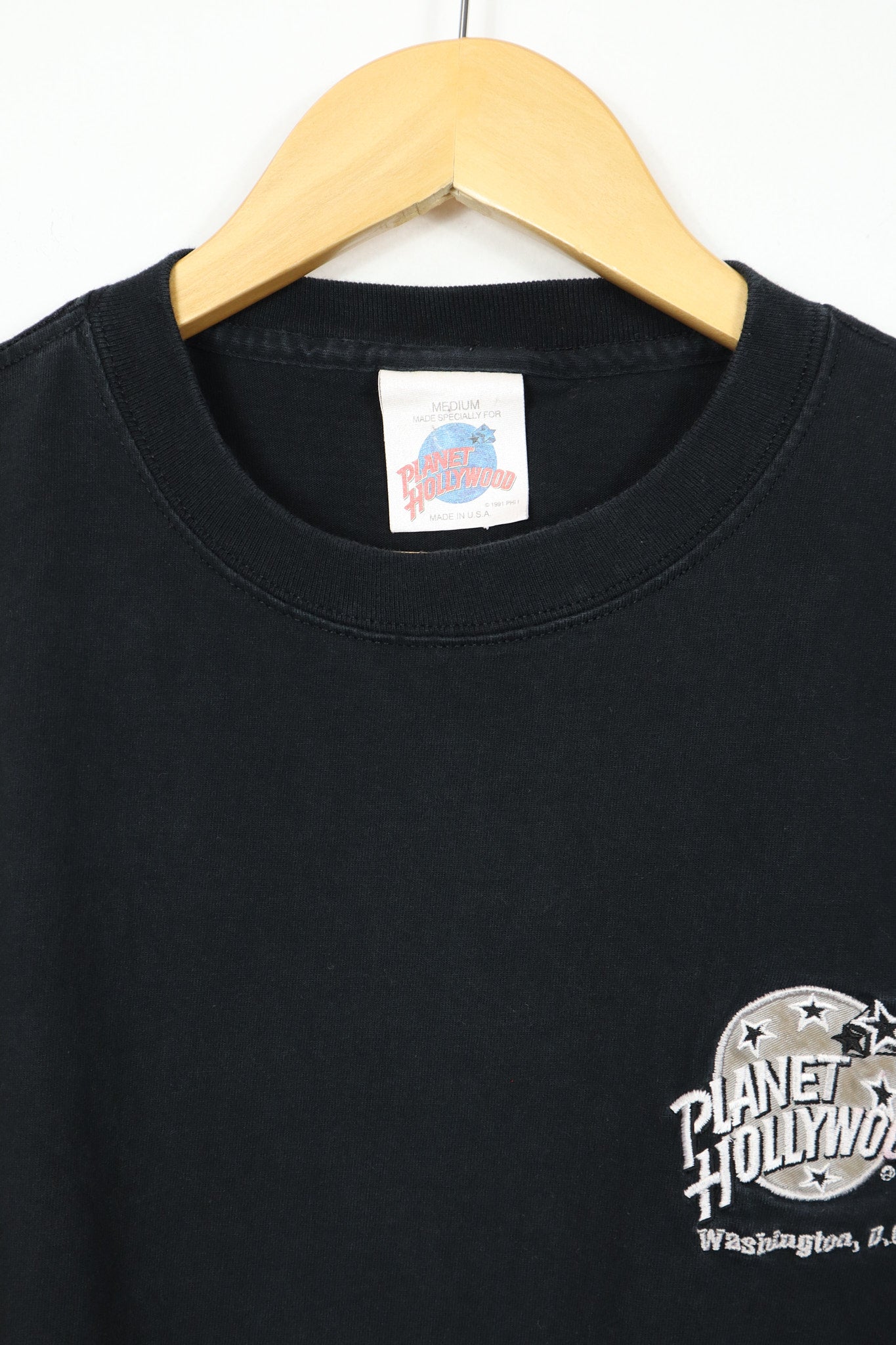 Vintage Embroidered Plant Hollywood Washington, D.C. Tee