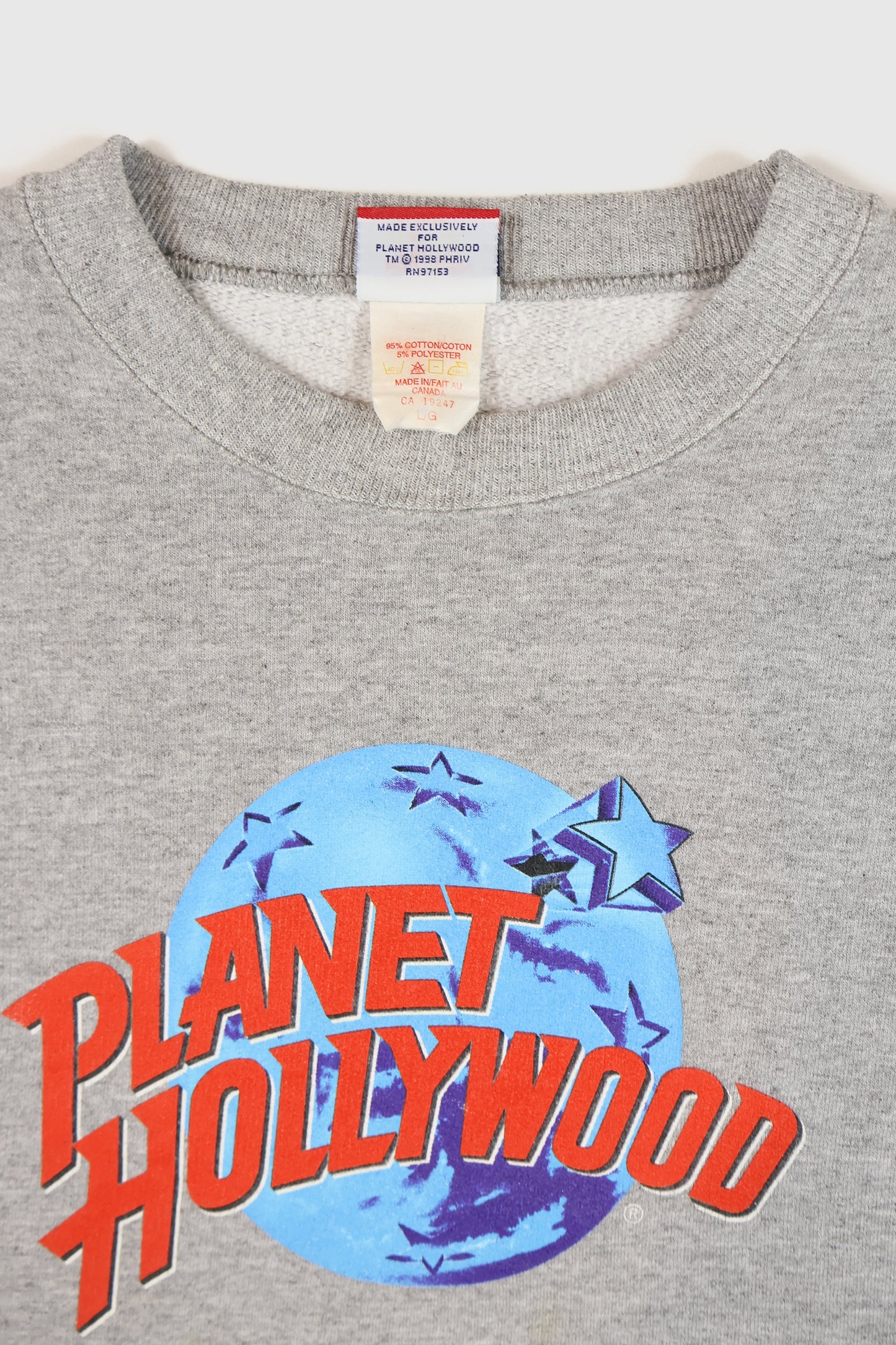 Vintage Planet Hollywood Niagra Falls Crewneck Image 3