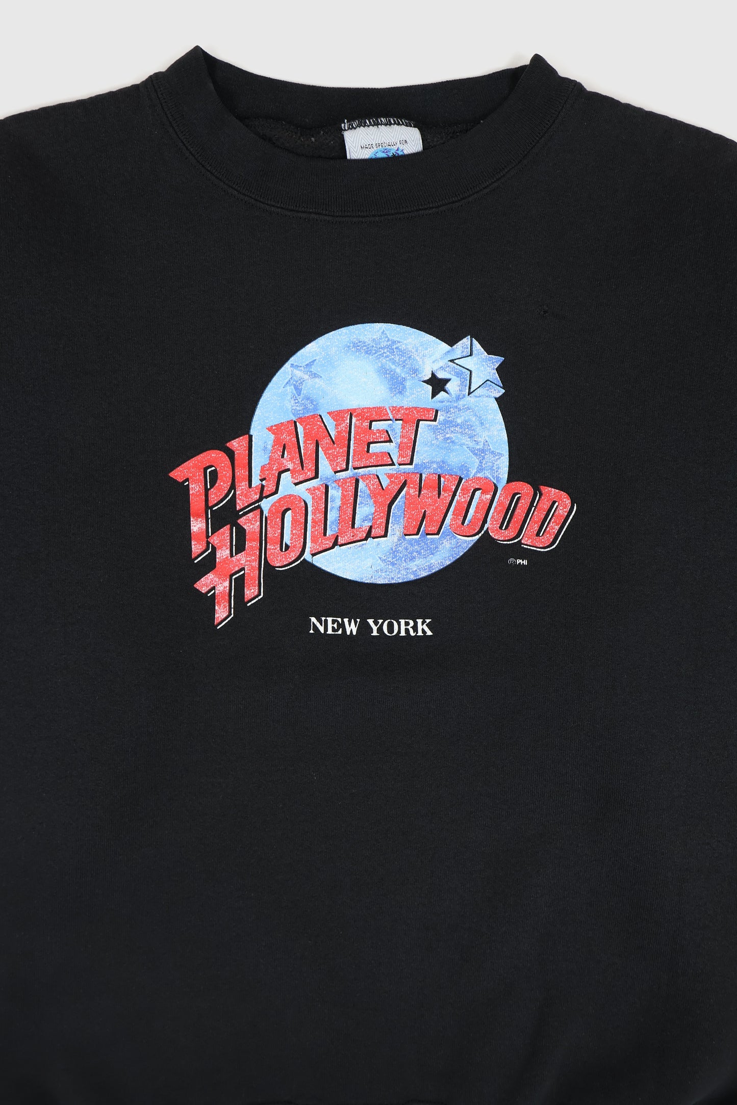 Vintage Planet Hollywood New York Crewneck Image 1