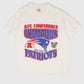 Vintage New Enland Patriots Super Bowl XXXI AFC Champions Tee Image 0