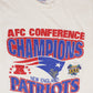 Vintage New Enland Patriots Super Bowl XXXI AFC Champions Tee Image 1