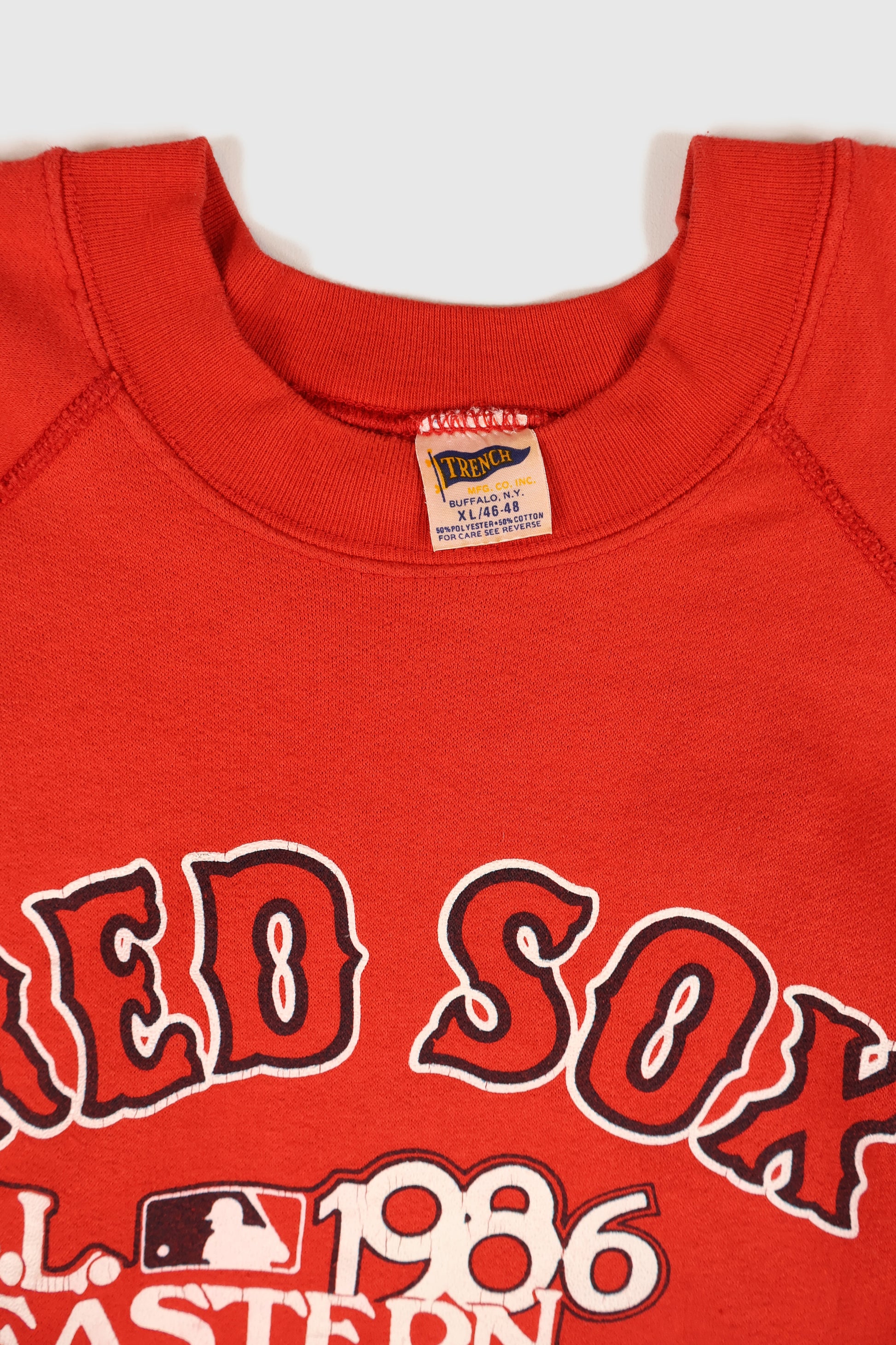 Vintage Boston Red Sox 1986 A.L. East Champions Crewneck Image 2