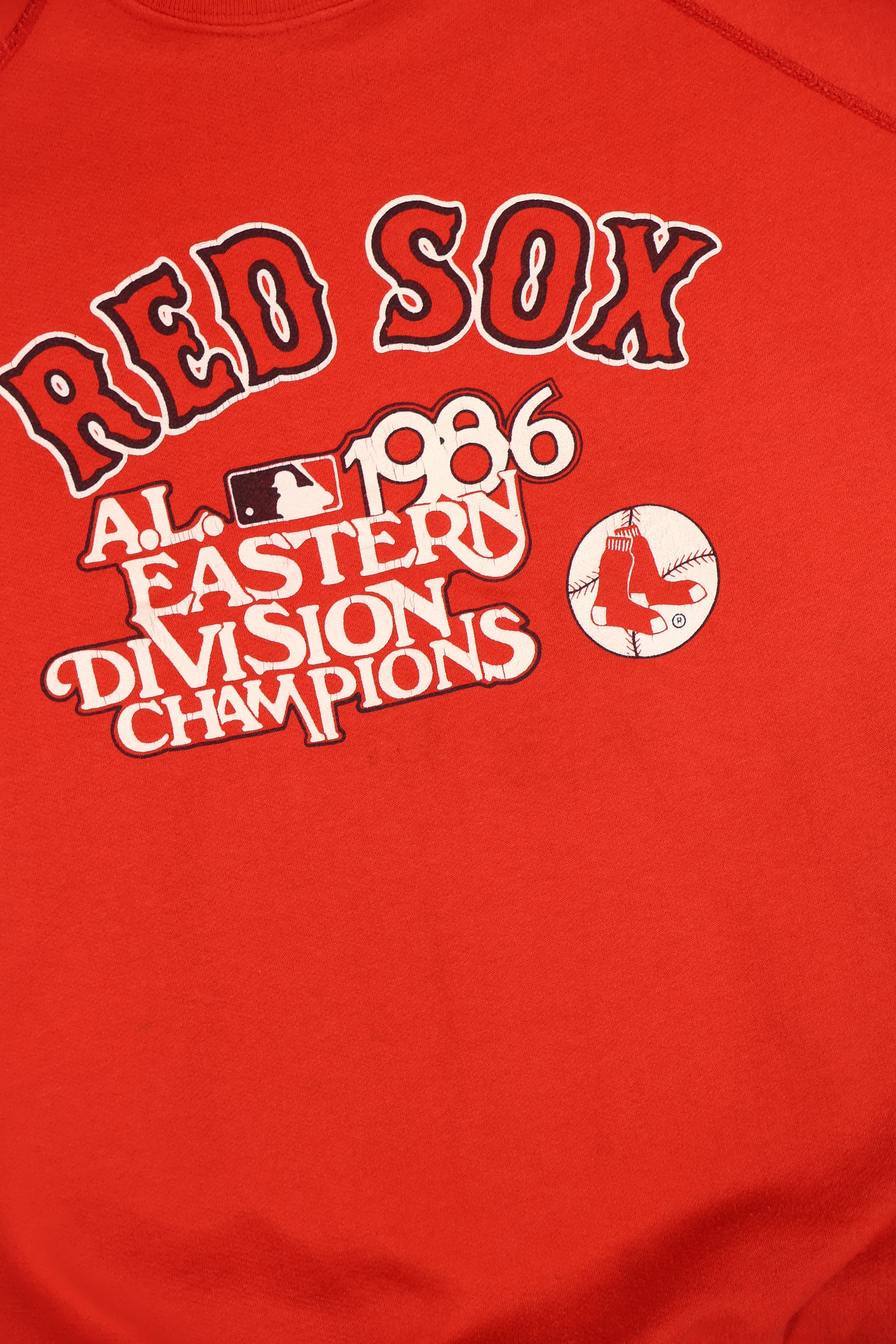 Vintage Boston Red Sox 1986 A.L. East Champions Crewneck Image 3