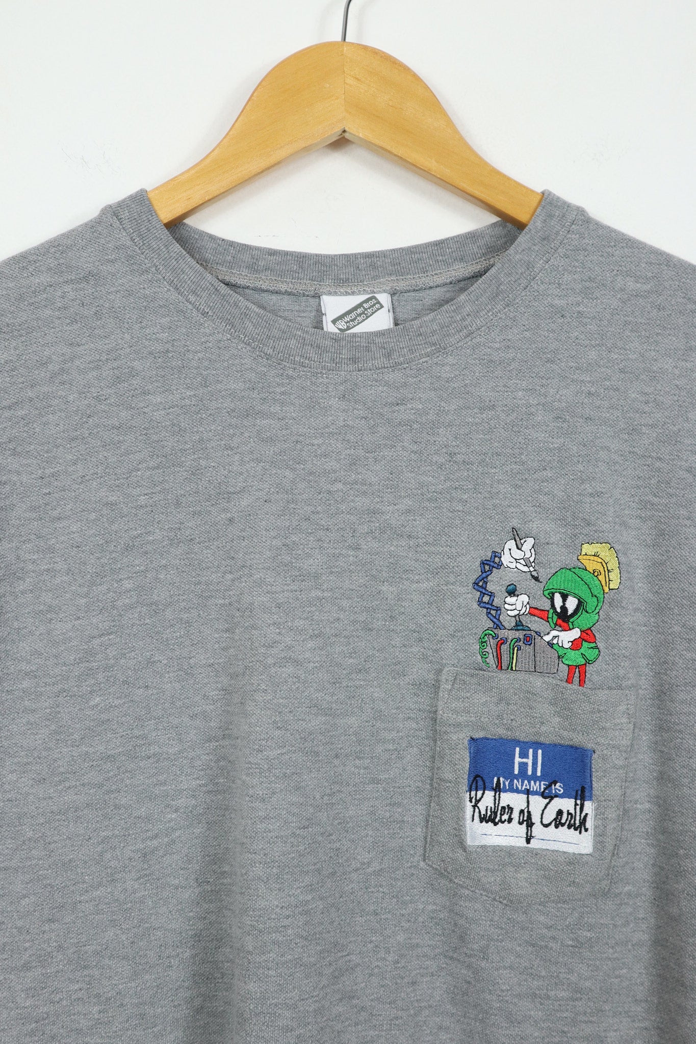Vintage Embroidered Marvin The Martian Tee