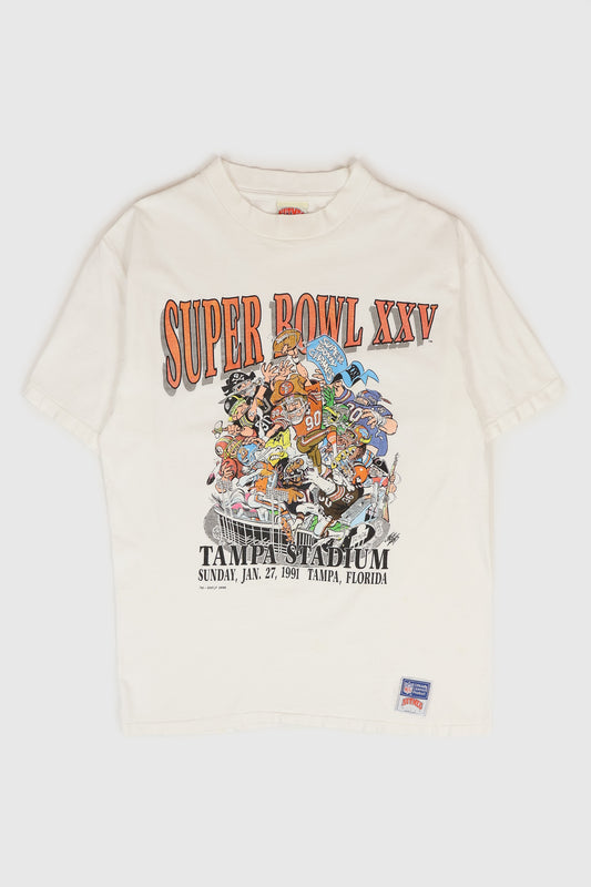 Vintage 1991 Super Bowl XXV Tee