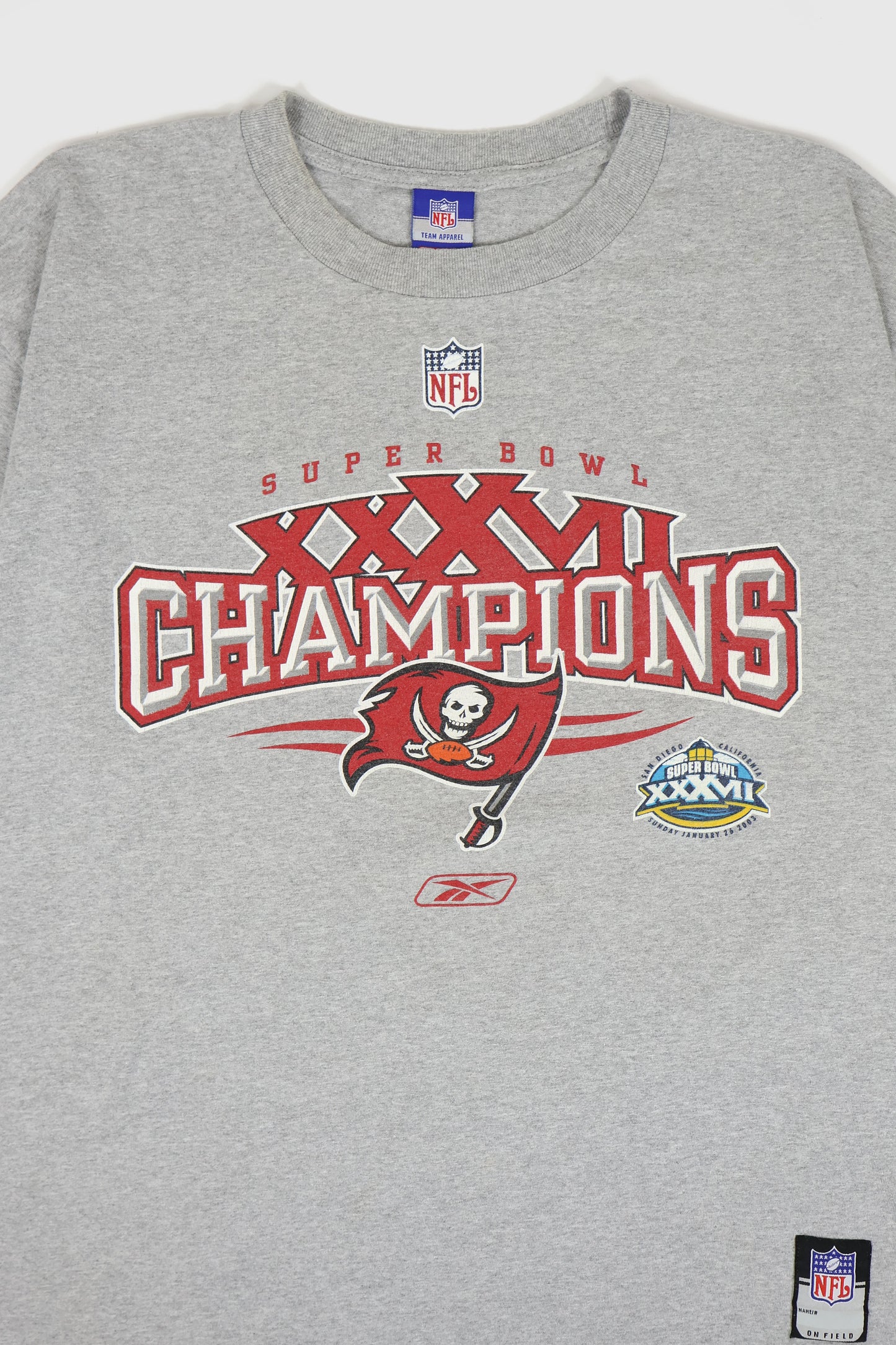 Vintage Tampa Bay Bucaneers Super Bowl XXXVII Tee Image 1