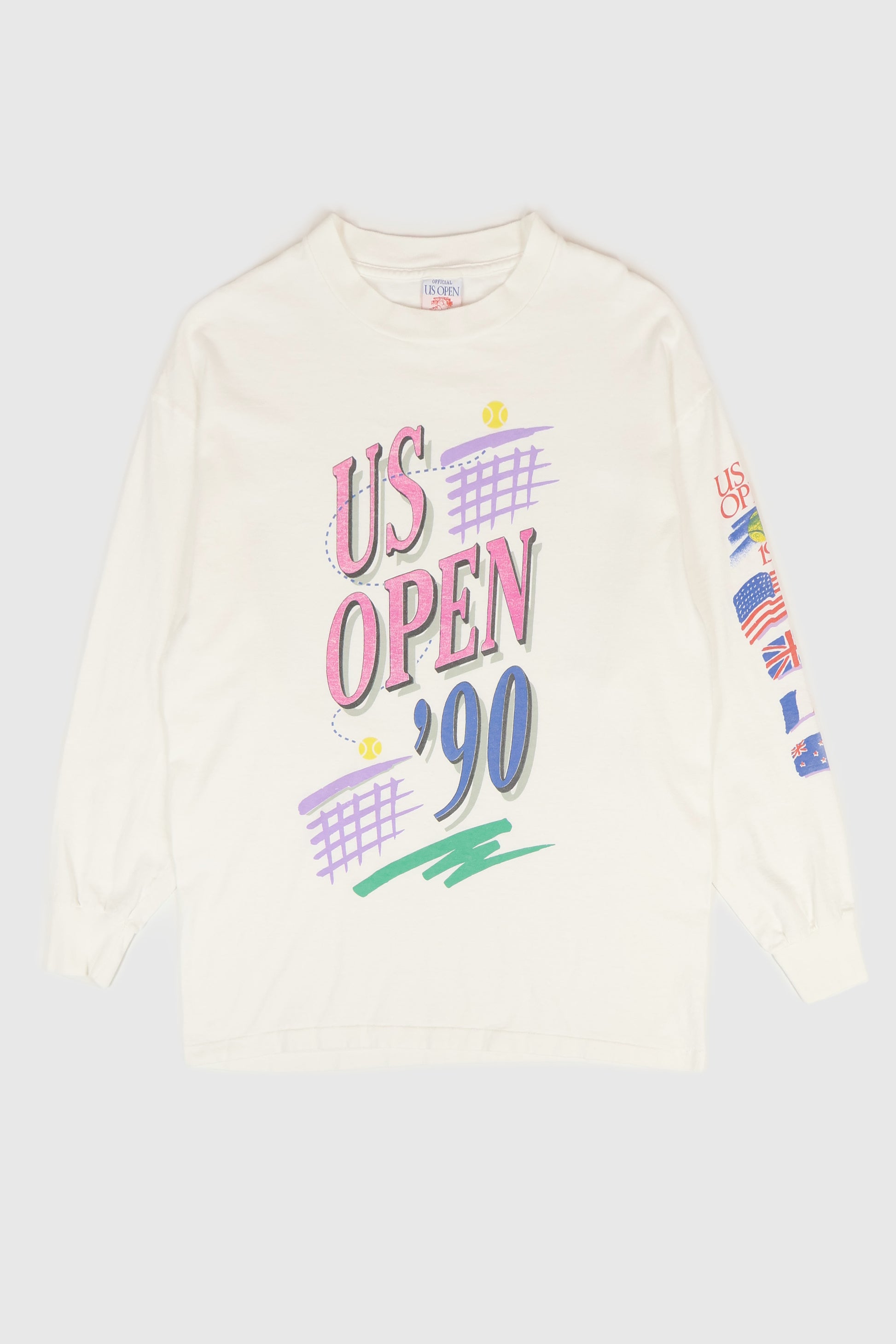 Vintage 1990 U.S. Open Long Sleeve Tee Image 0