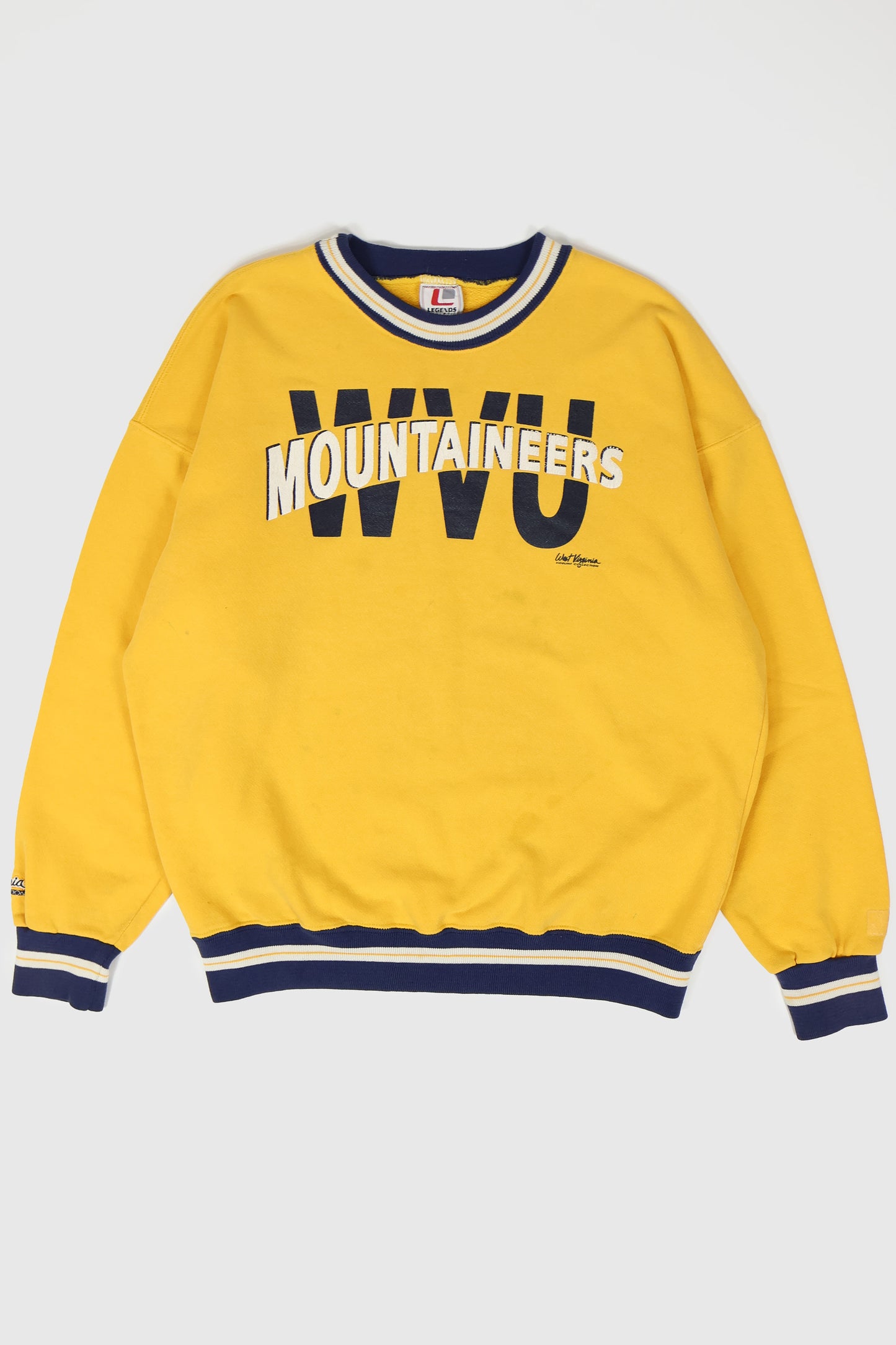 Vintage Distressed West Virginia Crewneck