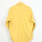 Yellow Flannel Button-Down Shirt