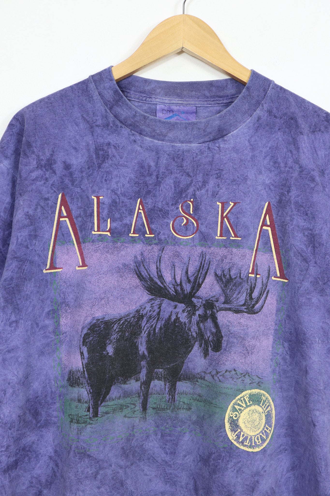 Vintage Alaska Tie Dye Tee