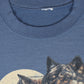 Vintage Alaska Wolf Crewneck Image 2